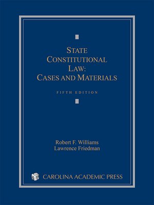 cover image of State Constitutional Law